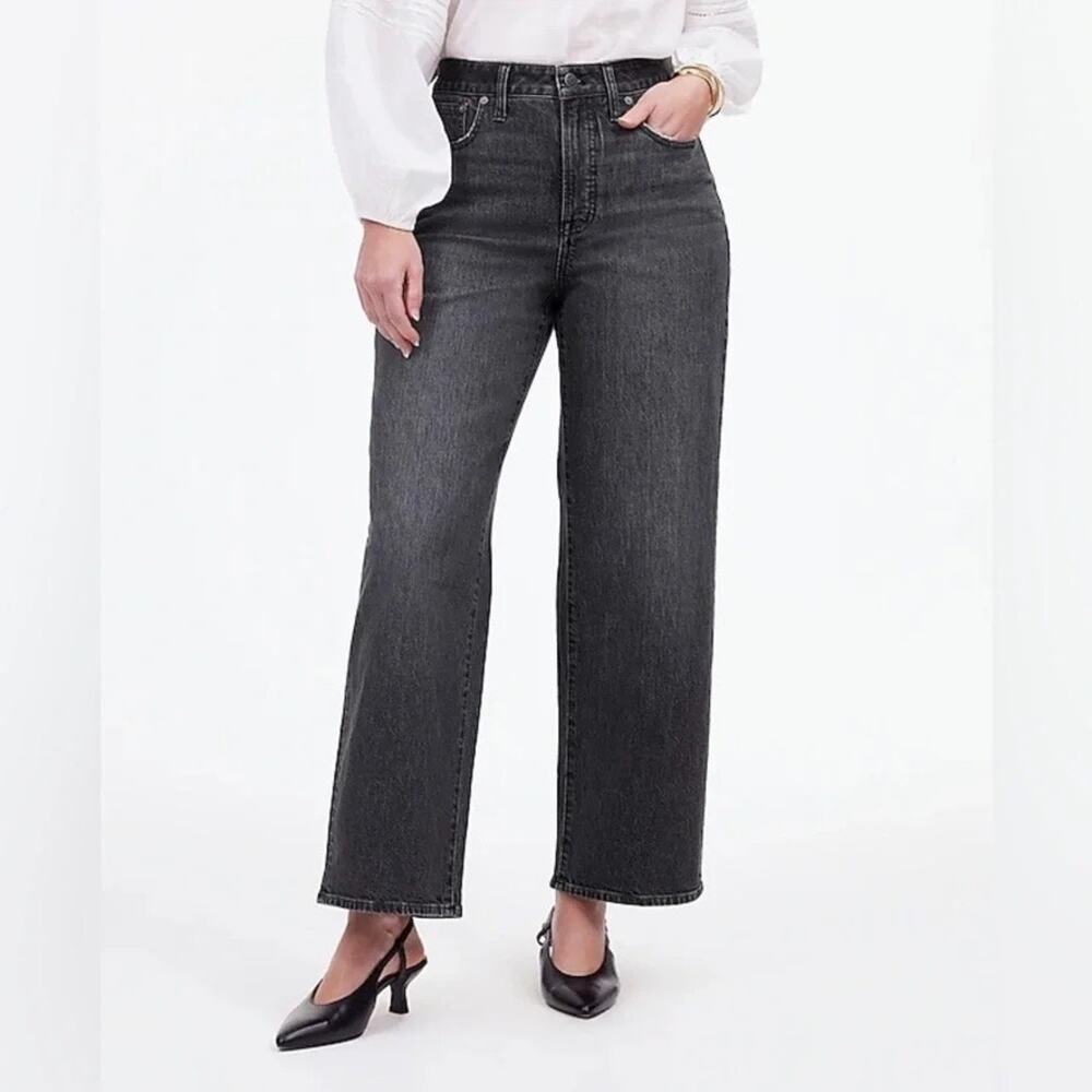 Madewell The Curvy Perfect Vintage Wide Leg Jean Women's 32 High Waisted